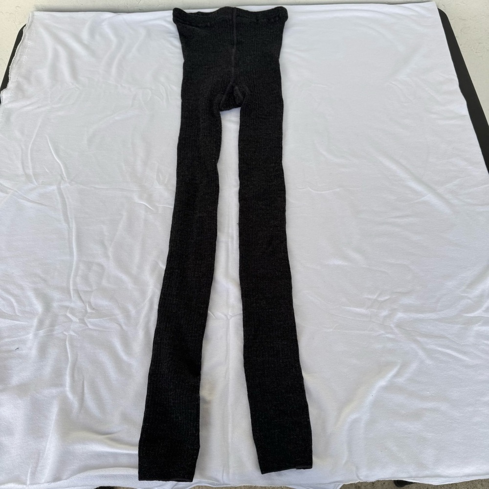 SMARTWOOL Footless Ribbed Tights - SMALL - Picture 9 of 9